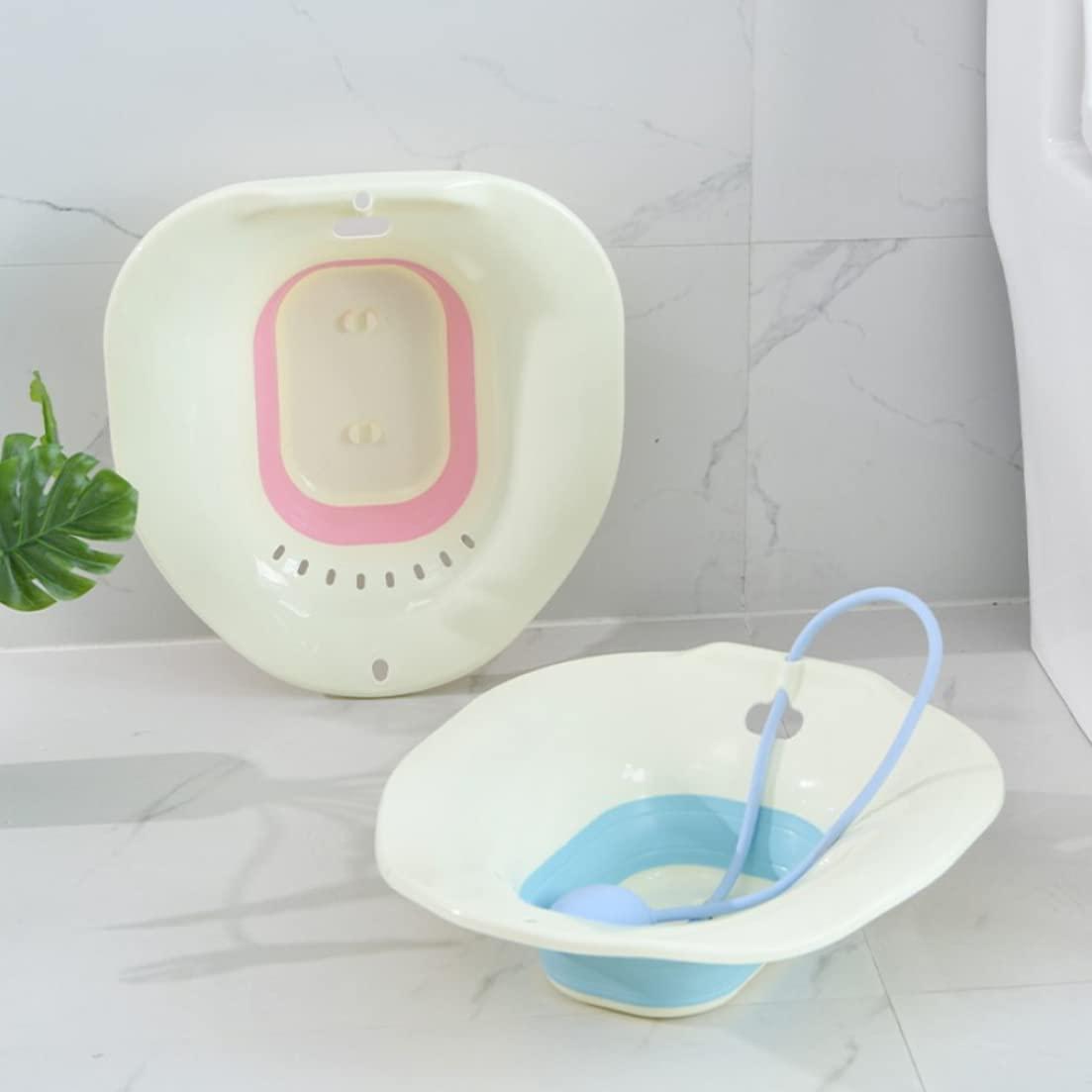Neroyaner Neroyaner Toilet Sitz Bath Foldable Travel Portable Pregnant Women Hemorrhoids Bidet Basin Kitchen Gadgets