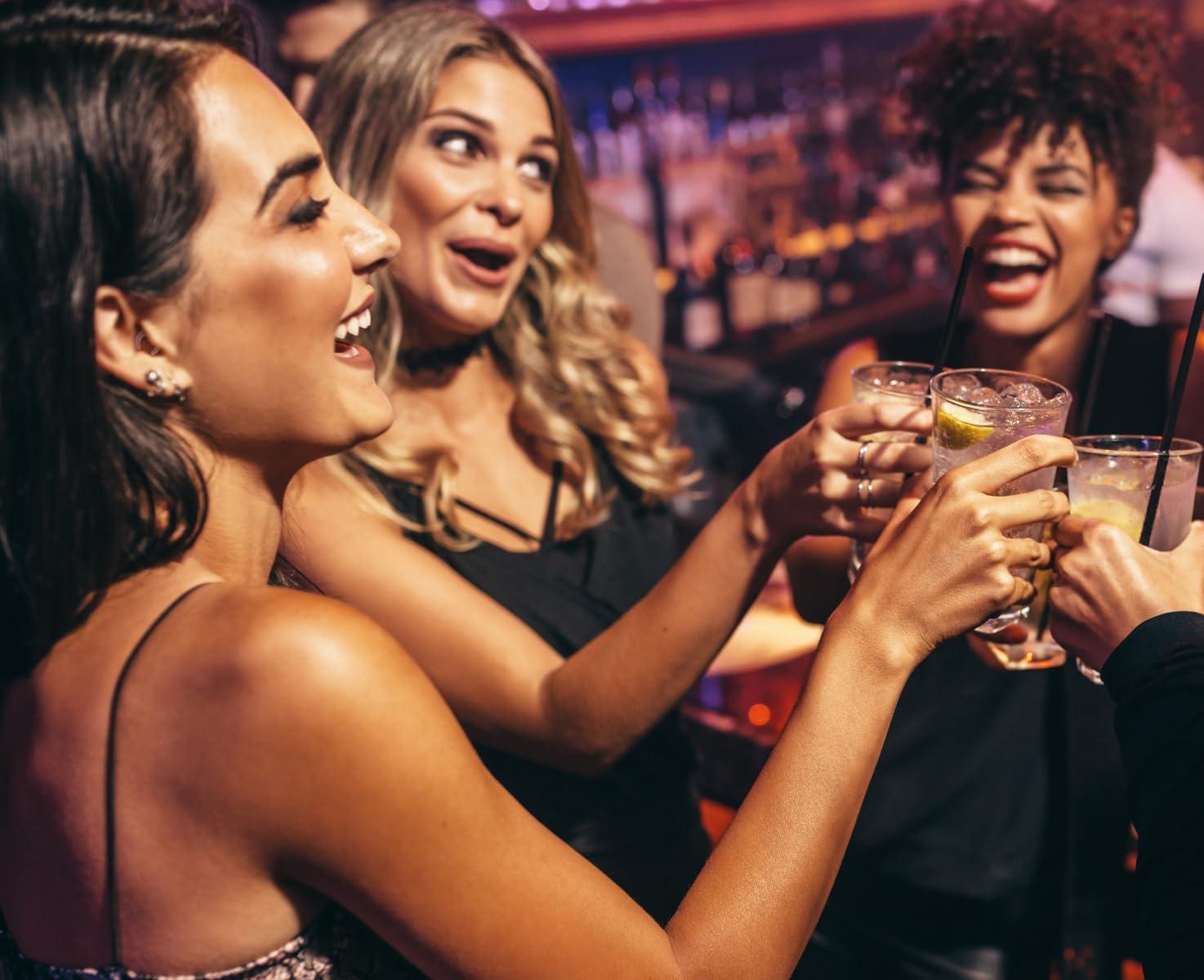 Invisabuds Invisabuds Clear Ear Plugs for Noise Reduction Super Soft, Reusable Hearing Protection in Flexible Silicone for Concerts, Noise Sensitivity - 4 Ear Tips in XS/S/M/L Around 26dB Noise Reducing