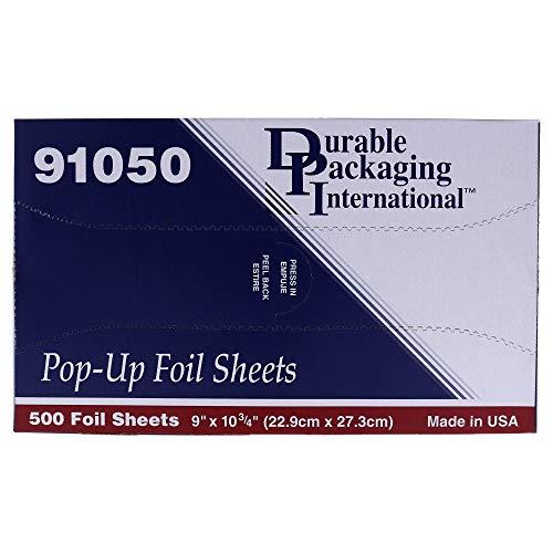 Durable Packaging Durable Foil Aluminum Foil Sheets, 9" x 10-3/4" (Pack of 3000)