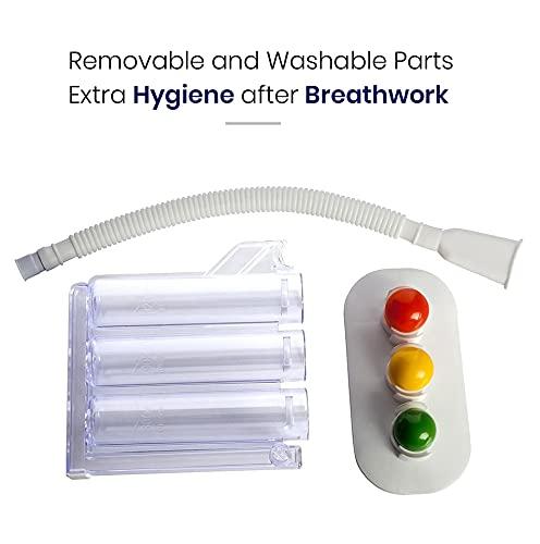 SoulGenie HealthAndYoga(TM) Deep Breathing Exerciser - Breath Exercise Measurement System