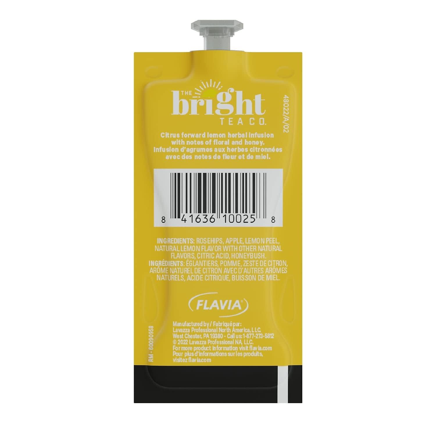 Flavia THE BRIGHT TEA CO. Lemon Herbal Tea FLAVIA