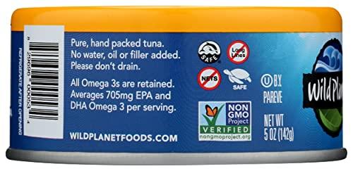 Wild Planet Wild Planet Sustainably Caught Wild Albacore Tuna, Cans, 5 oz