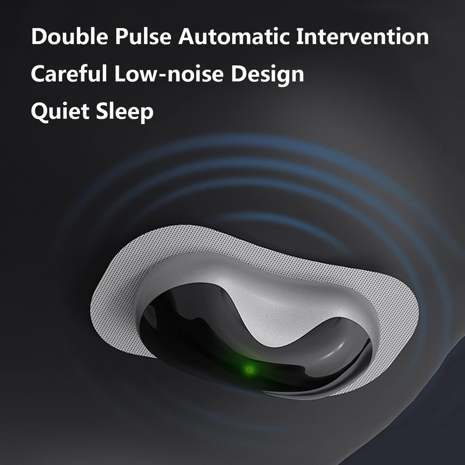 Walkervo Walkervo Laryngeal Snoring Device Sleep Aid Device Snore Stopper Electric Anti Snoring Device Careful Low-noise Design USB Rechargeable Snore Stopper Solution for Men And Women