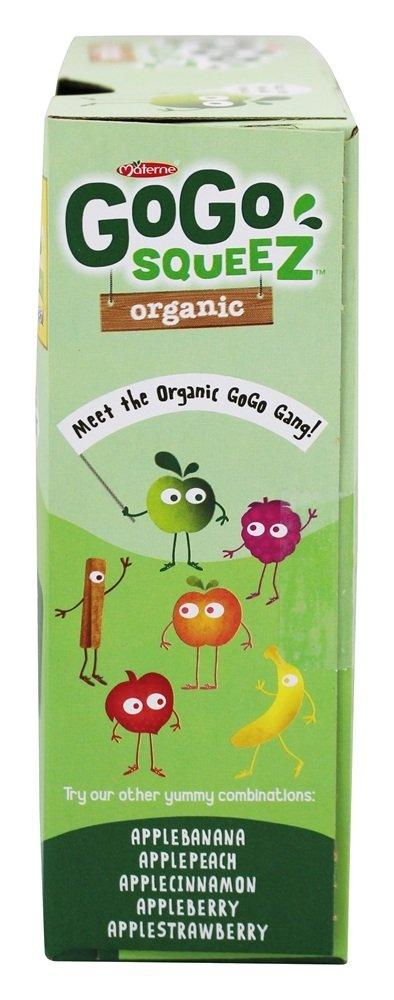 Materne Organic Applesauce Squeezes - Apple Apple