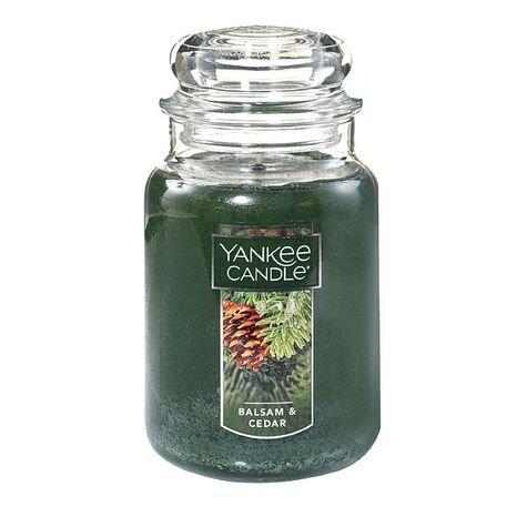 Yankee Candle Yankee Candle BALSAM & CEDAR 22 oz. Large Jar Candle