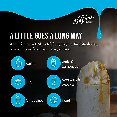 DaVinci Gourmet DaVinci Gourmet Sugar-Free Blueberry Syrup, 25.4 Fl Ounce (Pack of 4)