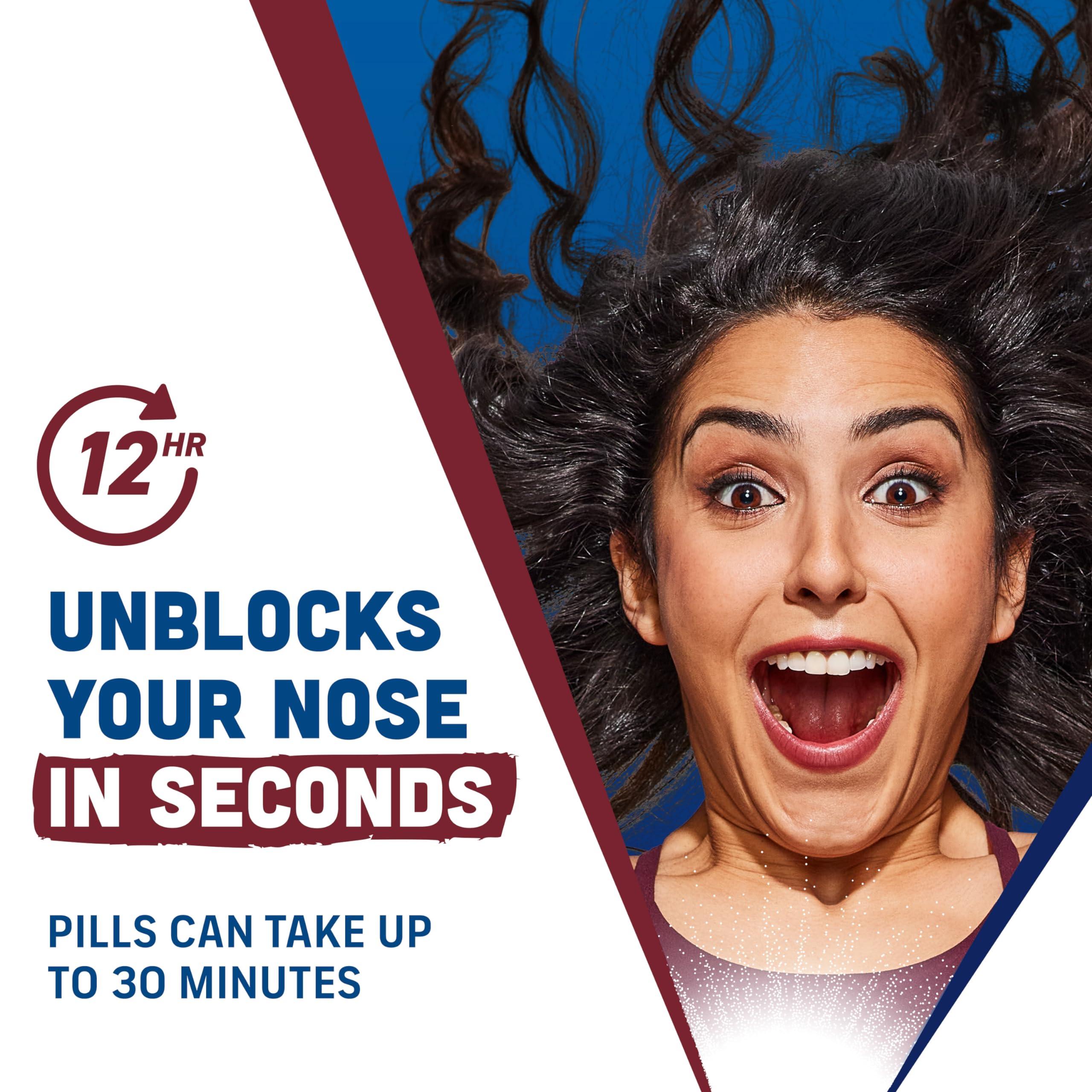 Afrin AFRIN No Drip Night Nasal Mist Twin Pack, Non-Drowsy, Fast-Acting Decongestant for Restful Sleep with Chamomile Scent, Adults and Children 6 and Older, .5 fl oz (Pack of 2)