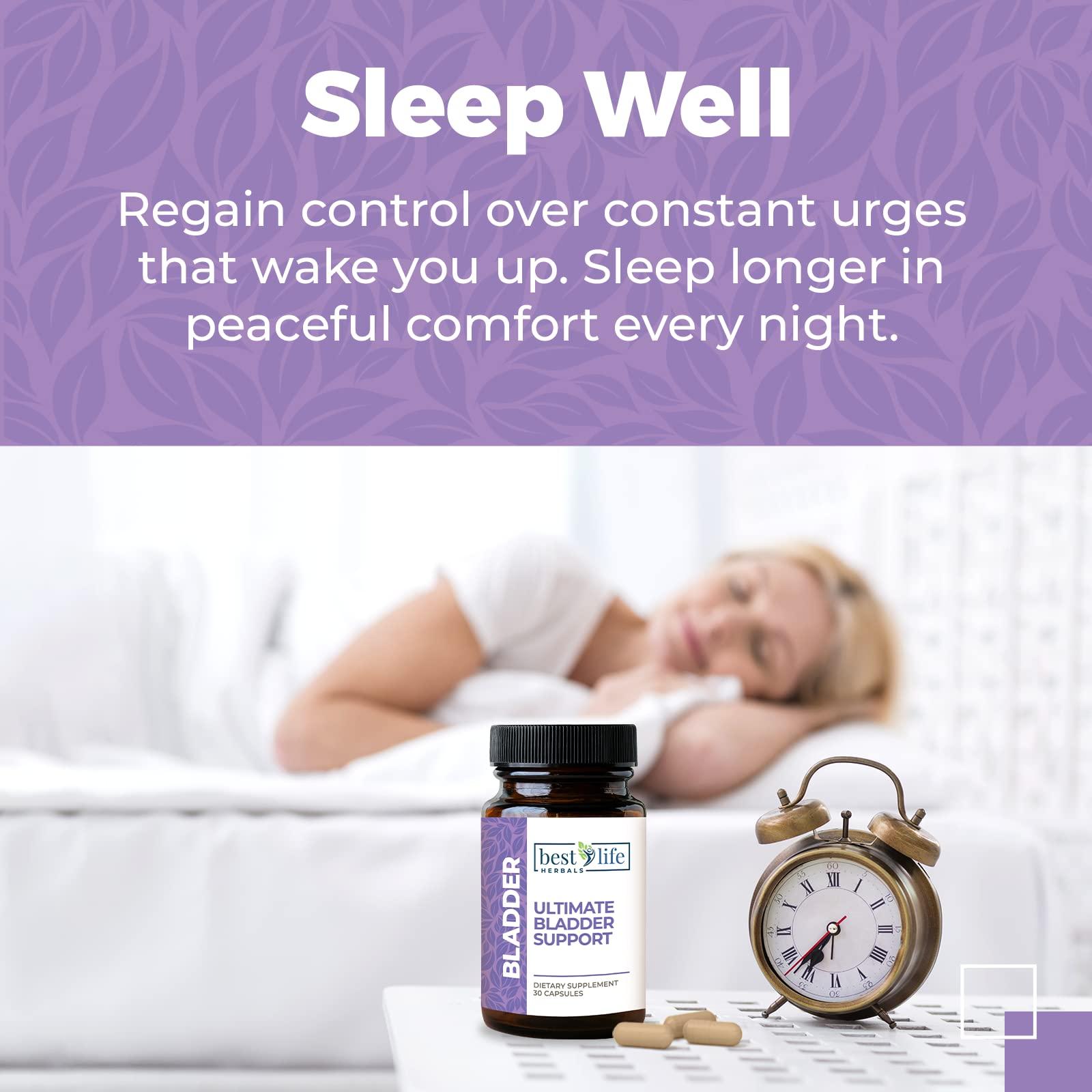 Best Life Herbals Ultimate Bladder Support Dietary Supplement 30 Capsules Restore Your Freedom and Confidence - 6 Bottles