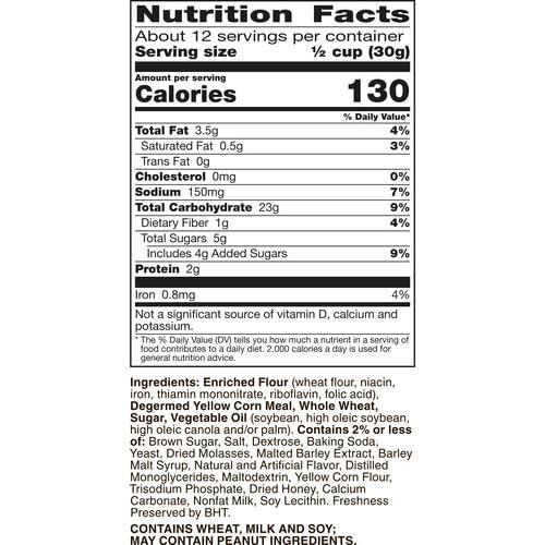 Chex Mix Chex Mix Sweet and Salty Honey Nut Snack Mix, Family Size, 13.5 oz