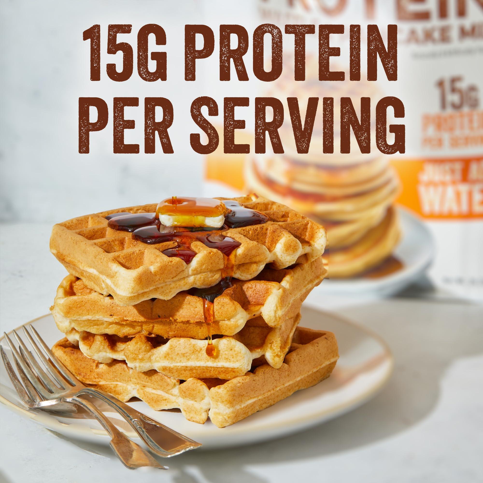 PEScience PEScience Buttermilk Protein Pancake & Waffle Mix, Just Add Water, 12 Servings