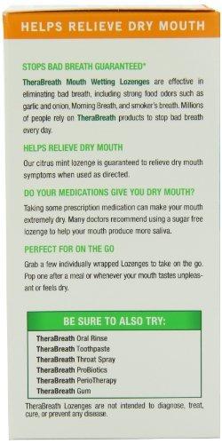 TheraBreath Dry Mouth Lozenges - Mandarin Mint, 100pc