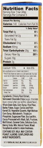 Fiber One Fiber One Chewy Bars, Oats & Chocolate, Fiber Snacks, 5 ct (Pack of 2)