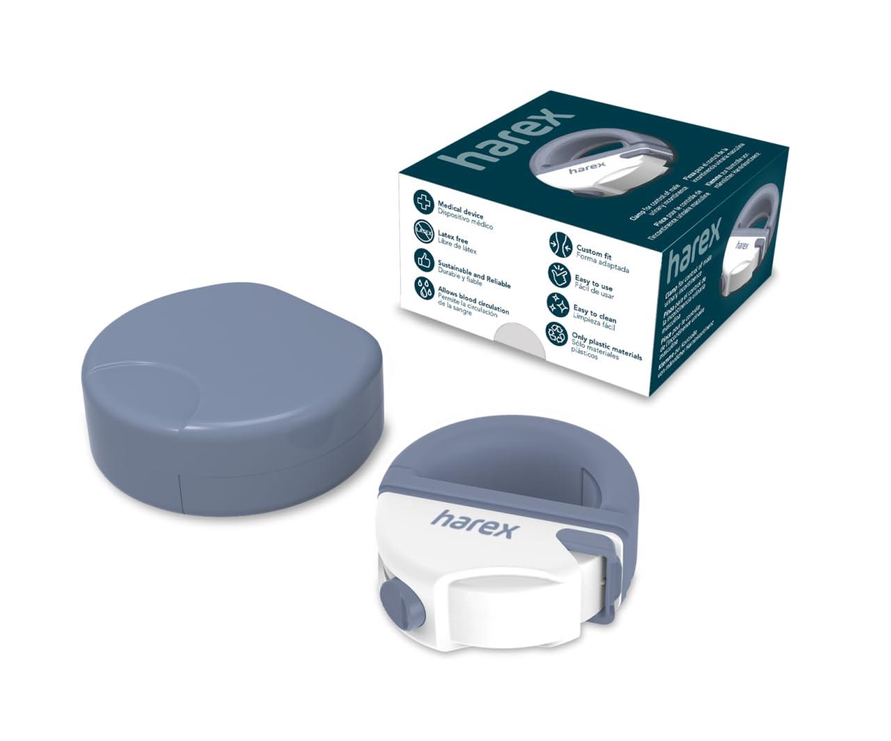 Harex Harex Male Urinary Incontinence Control Device | Incontinence Guard, Bladder-Control Devices, 1 Count, Medium-Large, Reusable, White