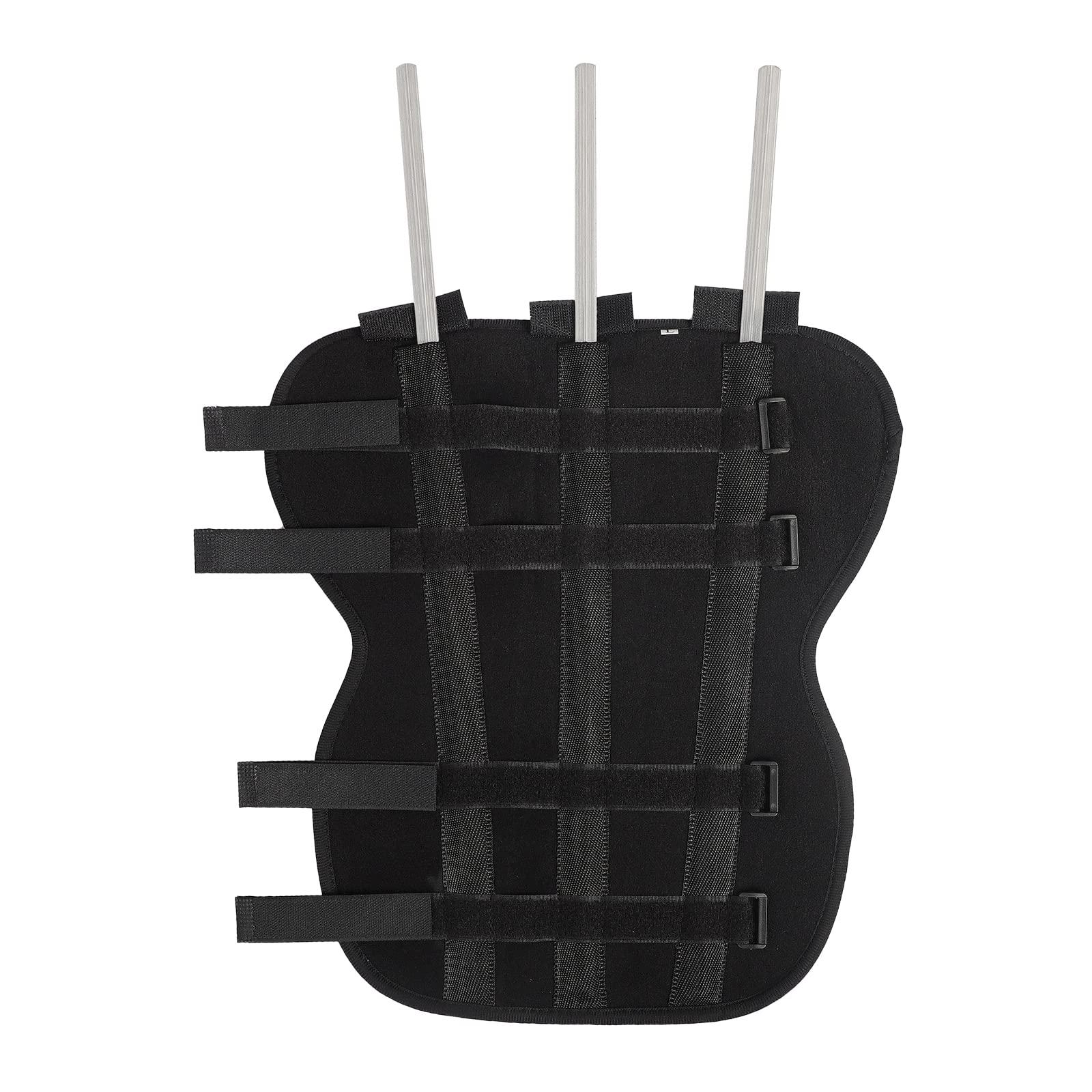 OhMill OhMill Kids Knee Brace for Knee Pain Adjustable Knee Brace with Side Stabilizers Knee Joint Fixation Protector for Sports, Meniscus Tear,Injury Recovery - Fit Boys & Girls