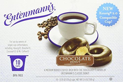 Entenmann's Entenmann's Chocolate Donut Capsule/Cup 10 Pack