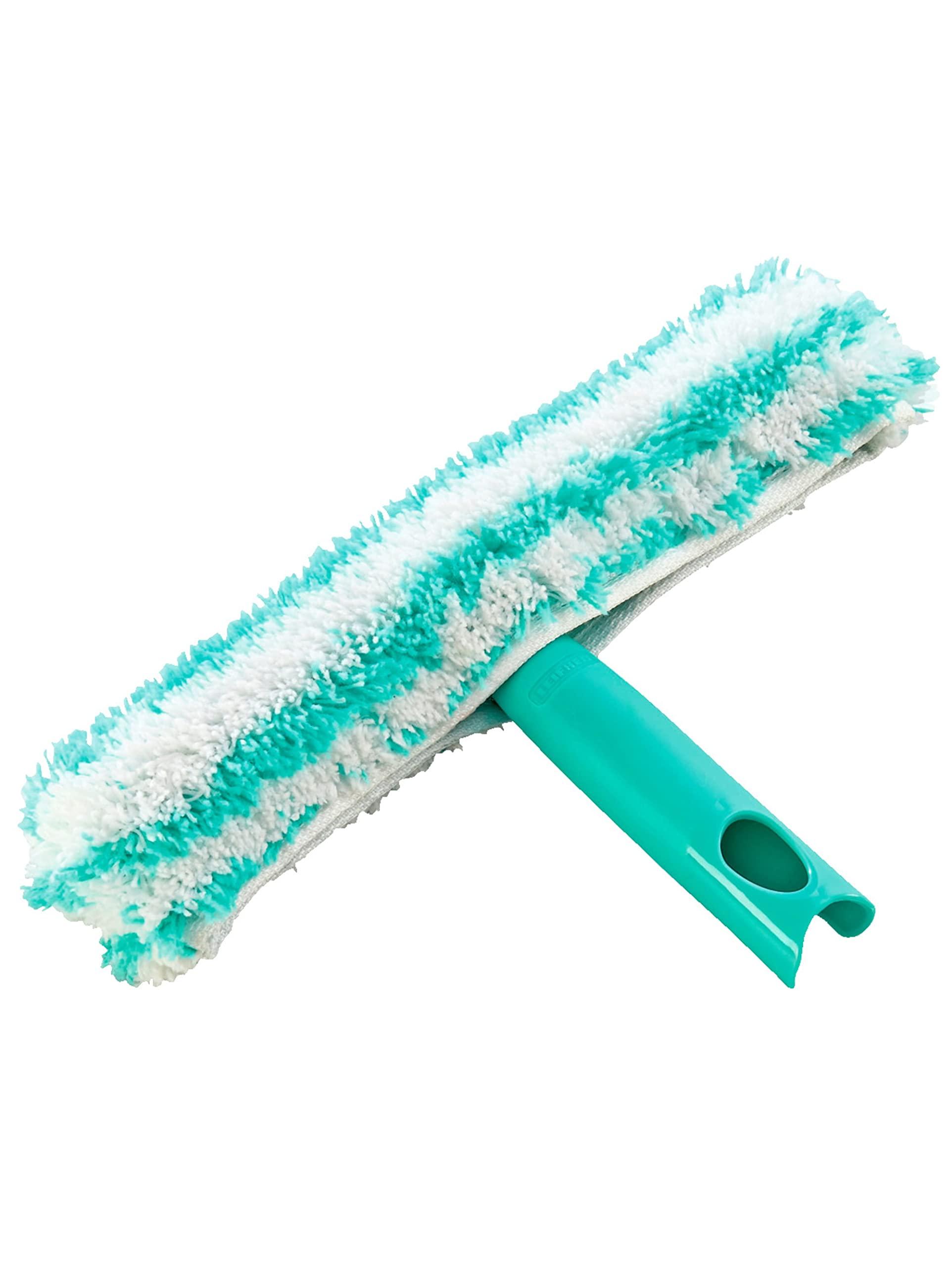 Leifheit Leifheit Dry & Clean Window Vacuum Cleaner Set with 43cm Handle and Washers, Window Cleaning Kitup to 35 Minutes of Power, Electric Window Cleaner