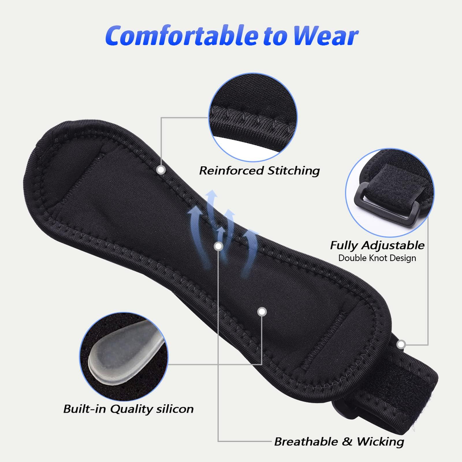 EMICUTE EMICUTE Patellar Tendon Knee Strap, Adjustable Knee Braces for Knee Pain Relief, Support for Weightlifting, Running, Workouts