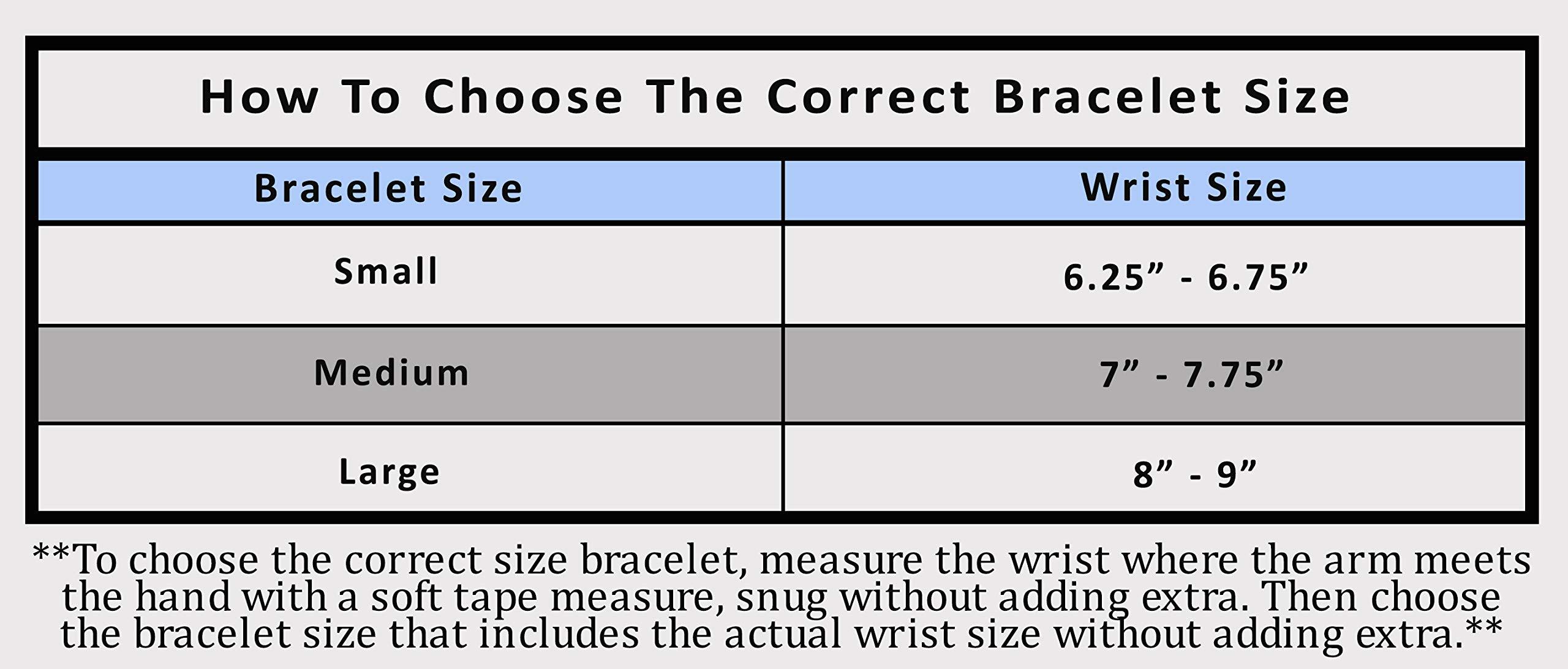 MAGNETJEWELRYSTORE MAGNETJEWELRYSTORE Magnetic Copper Bracelet Triple Cuff, For Men and Women, High Power Magnets, Adjustable Bangle