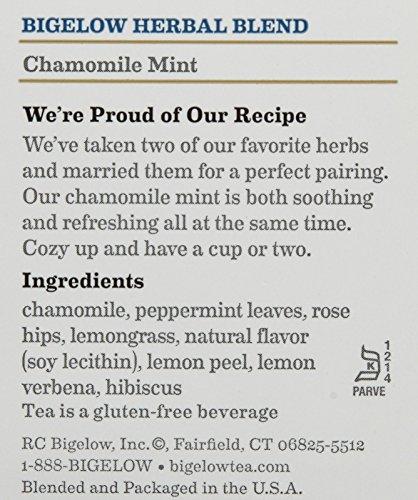 Bigelow Tea Bigelow Tea, Chamomile Mint, 20bags, 1.09oz