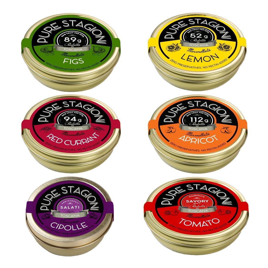 RITROVO SELECTIONS Pure Stagioni Jam, 7 Ounces (Savory Tomato)