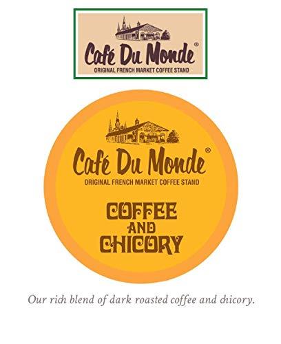 Cafe Du Monde Cafe Du Monde Coffee and Chicory Single-Serve Cup Pods, 12 Count