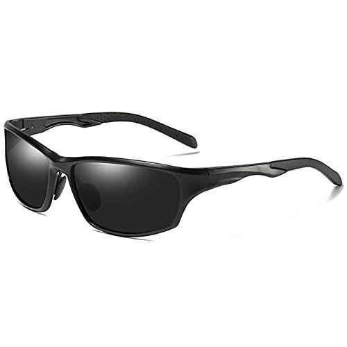 COTIA COTIA Full Reading Sunglasses Men's Polarized Aluminum Magnesium Frame Sports Outdoor Readers Magnification Presbyopic Sun Glasses (black, 3.5)