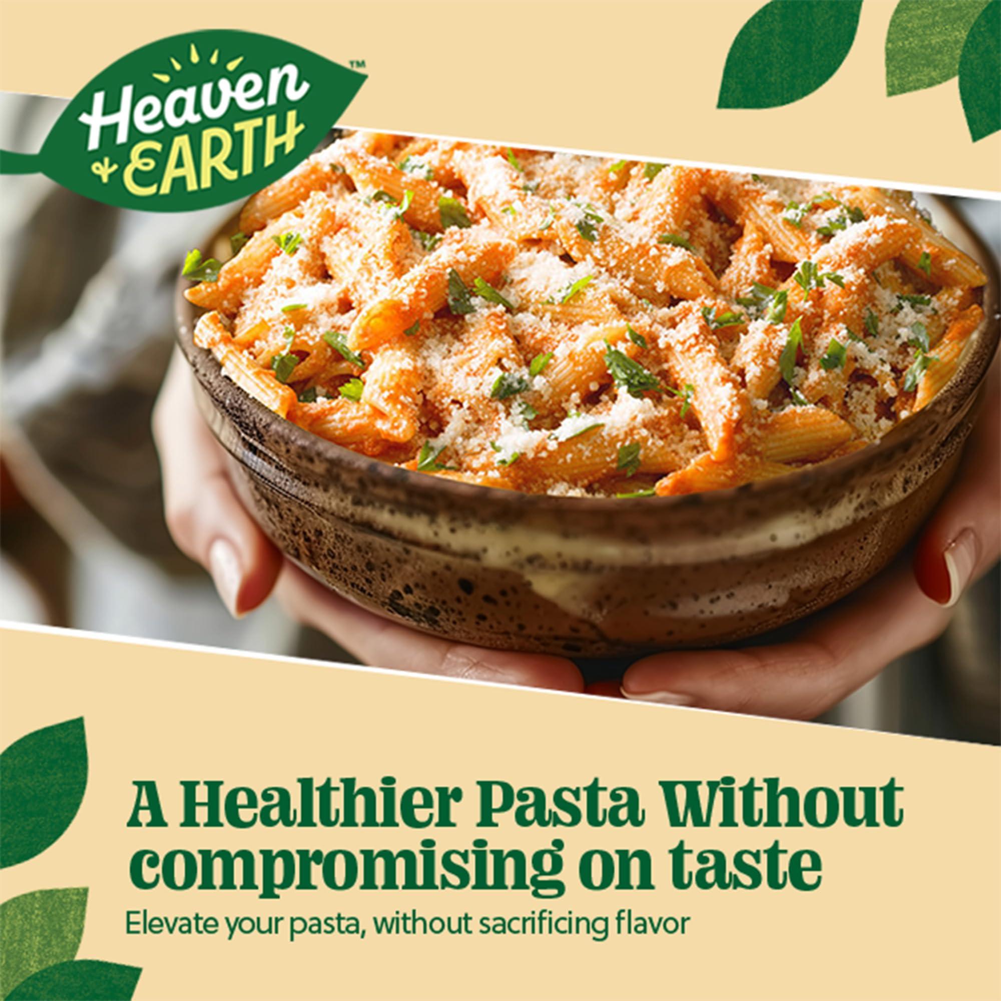 HEAVEN & EARTH Heaven & Earth Brown Rice Pasta, Gluten Free Penne, 12oz (3 Pack) | Whole Grain | Gluten Free Pasta | Amazing Texure - Tastes Like Regular Pasta