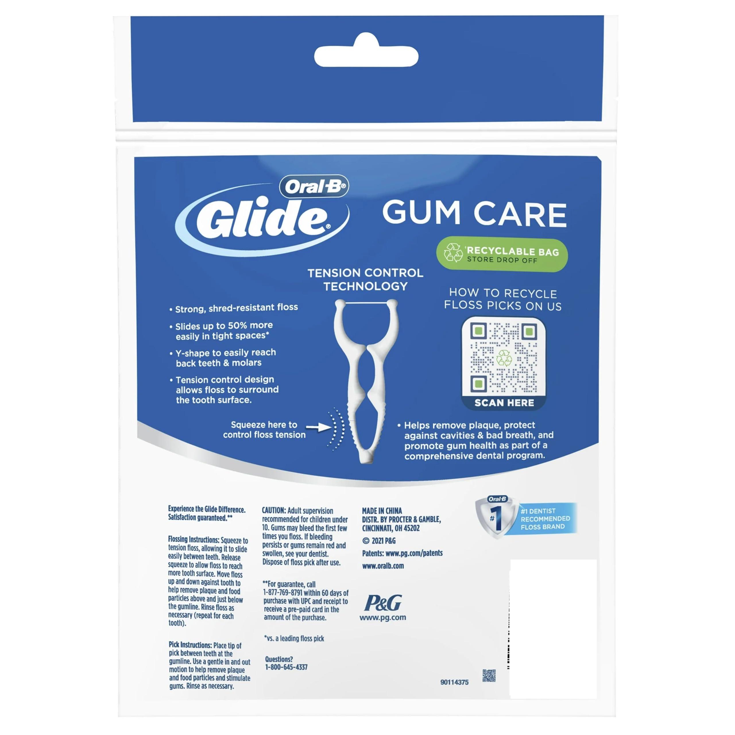 GLIDE GLIDE - 749931 Glide Pro-Health Advanced Floss Picks 30 Ea (Pack of 12)