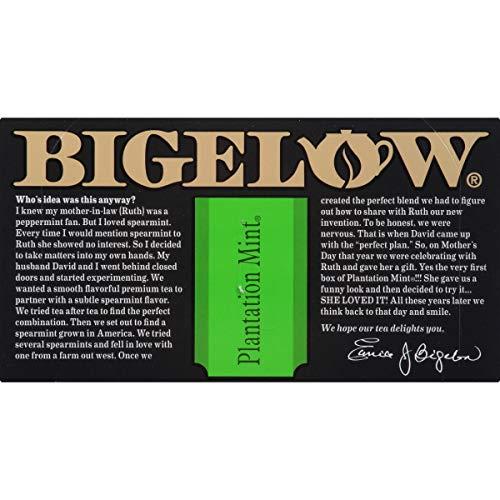 Bigelow Tea Bigelow Perfectly Mint Black Tea, Caffeinated, 20 Total Tea Bags