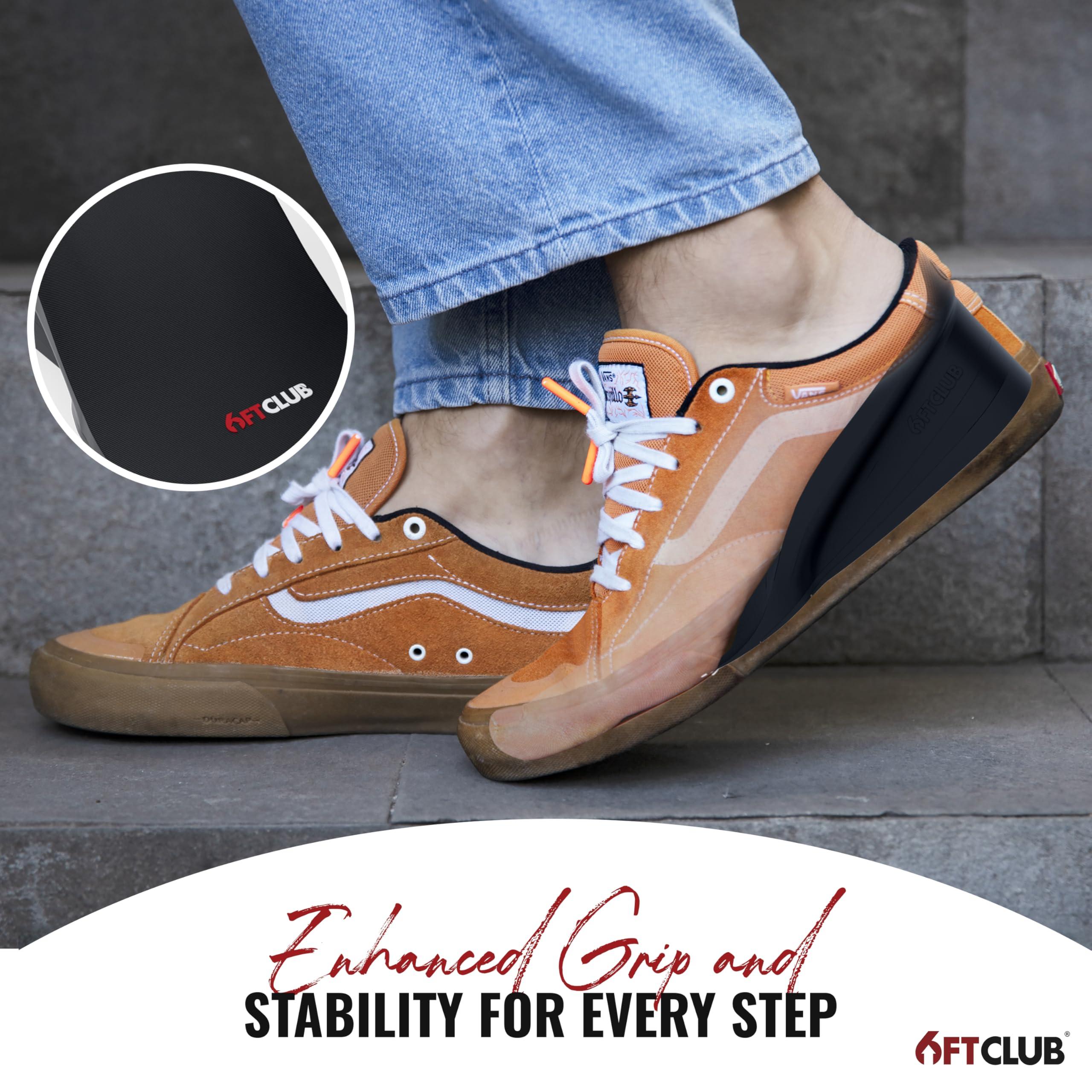 6FT CLUB 6FT Stealth Advanced Height Incease Insoles up to 1.5 Inches (4CM) Memory Foam 3 Layer Discreet Elevation Enhancer Boost Shoe Lifts Orthopedic Dual Arch Support Makes You Taller All Day Comfort