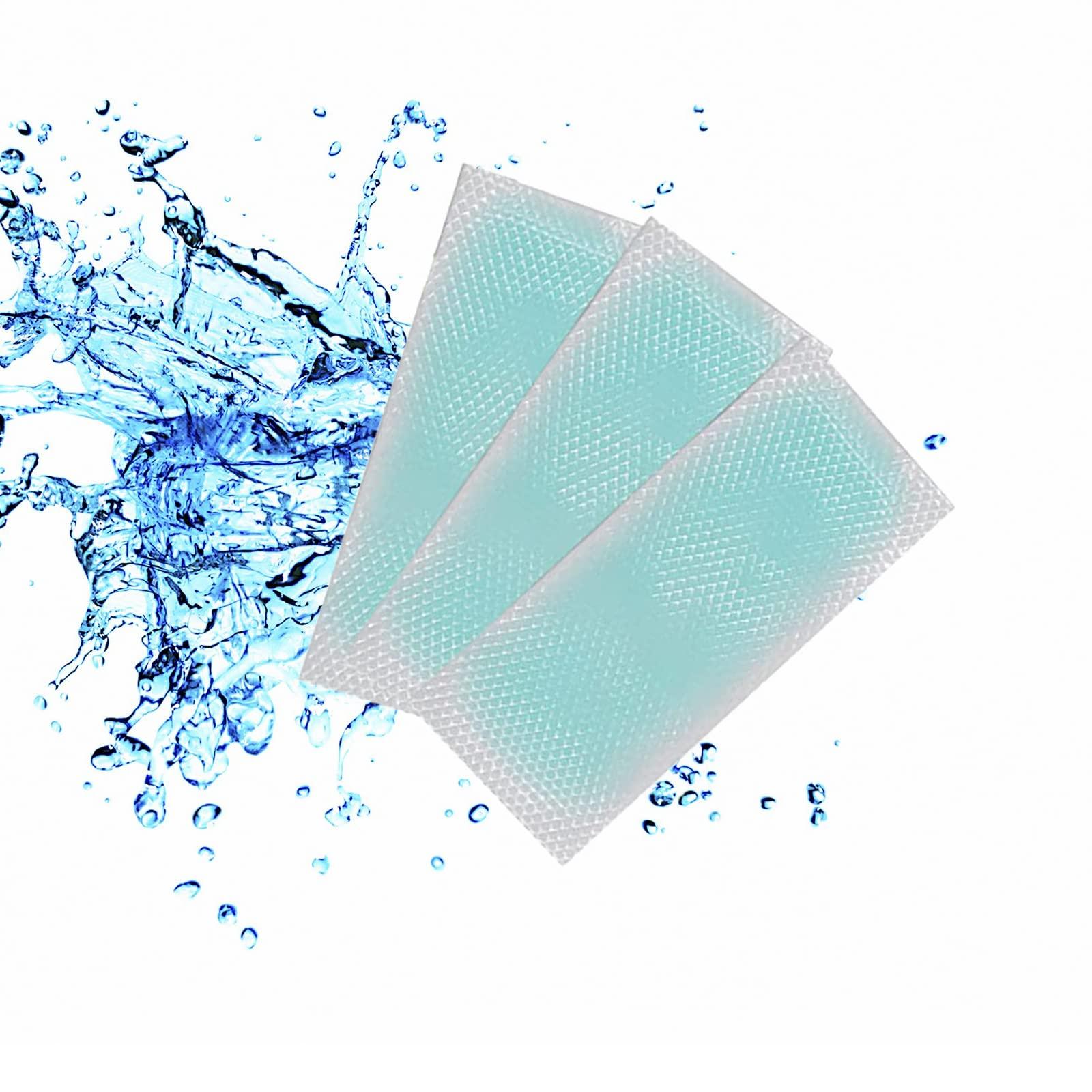 Peixiong 40 Sheets Cooling Gel Patches, Cooling Forehead Strips Cooling Gel Sheet for Relieve Fatigue, Refreshing, Sunstroke, Cooling Gel Forehead Patches Kids, Cooling Gel Patches for Adults