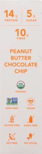 ALOHA ALOHA Organic Plant Based Protein Bars, Peanut Butter Chocolate Chip, 1.98-Ounce Bars, (Pack of 5)