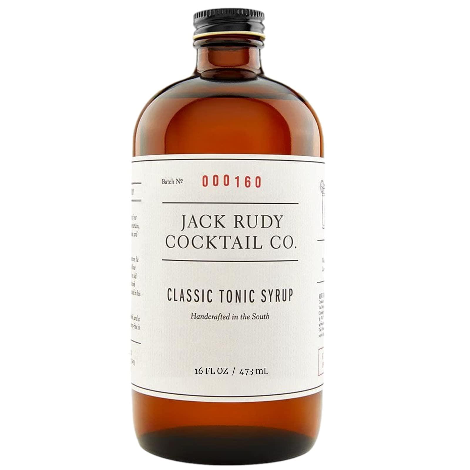JACK RUDY COCKTAIL CO. JACK RUDY COCKTAIL CO Classic Tonic Syrup 16 Fluid Ounces (1 bottle)