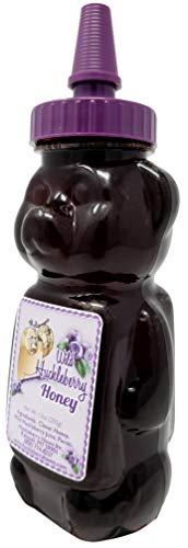 Huckleberry Haven Wild Huckleberry Honey Bear 12.0 oz