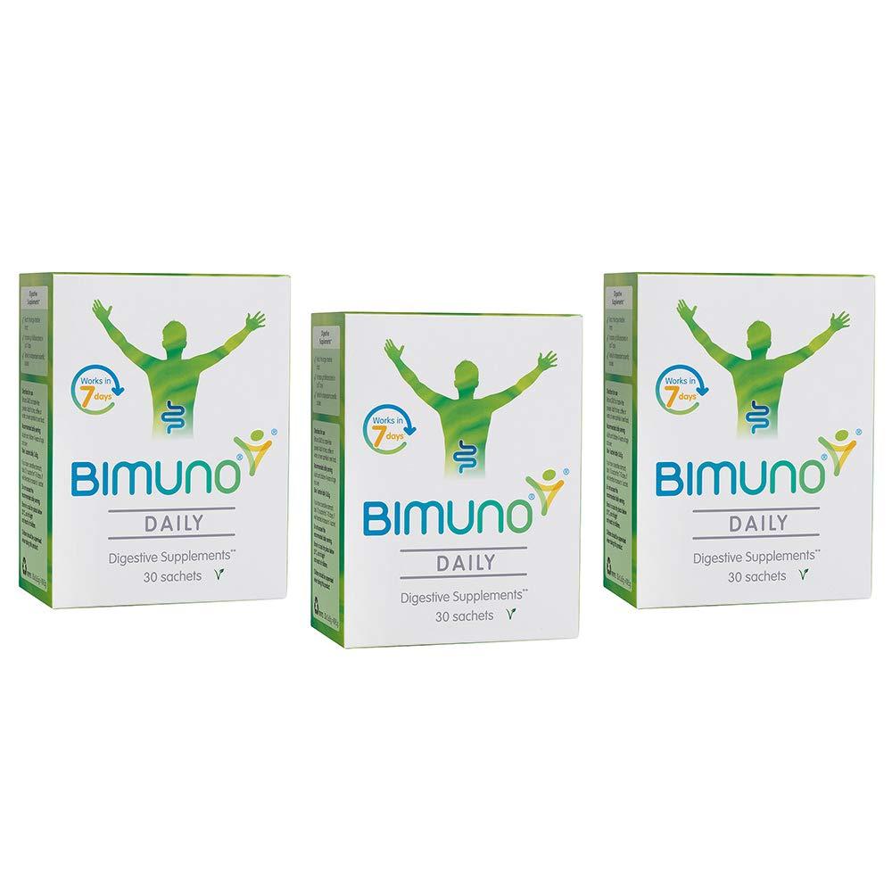 BIMUNO BIMUNO Original | Daily Gut Health Prebiotic | High Fiber Supplements, Vegetarian, Halal | 3 Pack (90 Sticks)