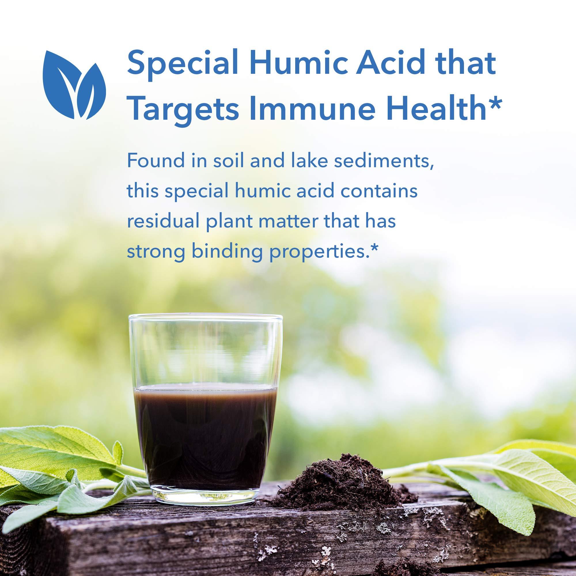 Allergy Research Group Allergy Research Group Humic Acid Supplement - Immune System Support, Humic Acid for Humans, 750mg Humic Minerals, Membrane-Active, Vegetarian Capsules - 60 Count