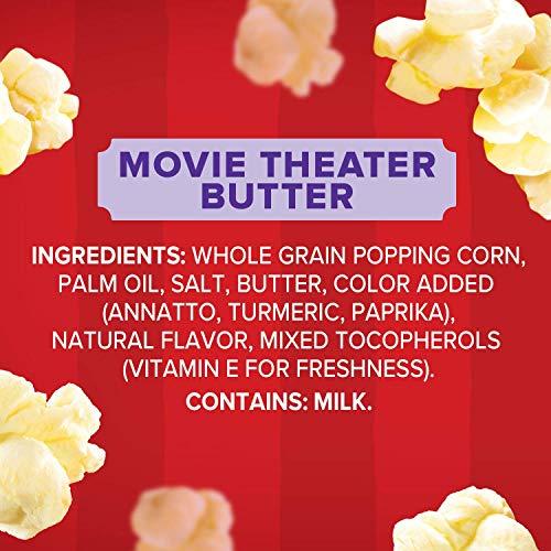 Orville Redenbacher's Orville Redenbacher\'s Movie Theater Butter Microwave Popcorn, 3.29 Ounce Classic Bag, 24-Count