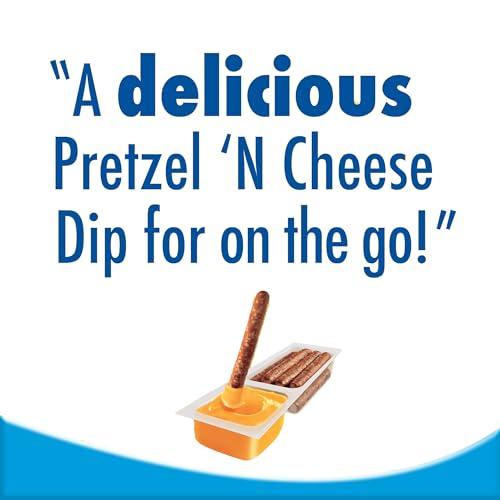 Handi-Snacks Handi-Snacks Mister Salty Pretzels \'N Cheesy Dip Snack Packs, 10 Snack Packs