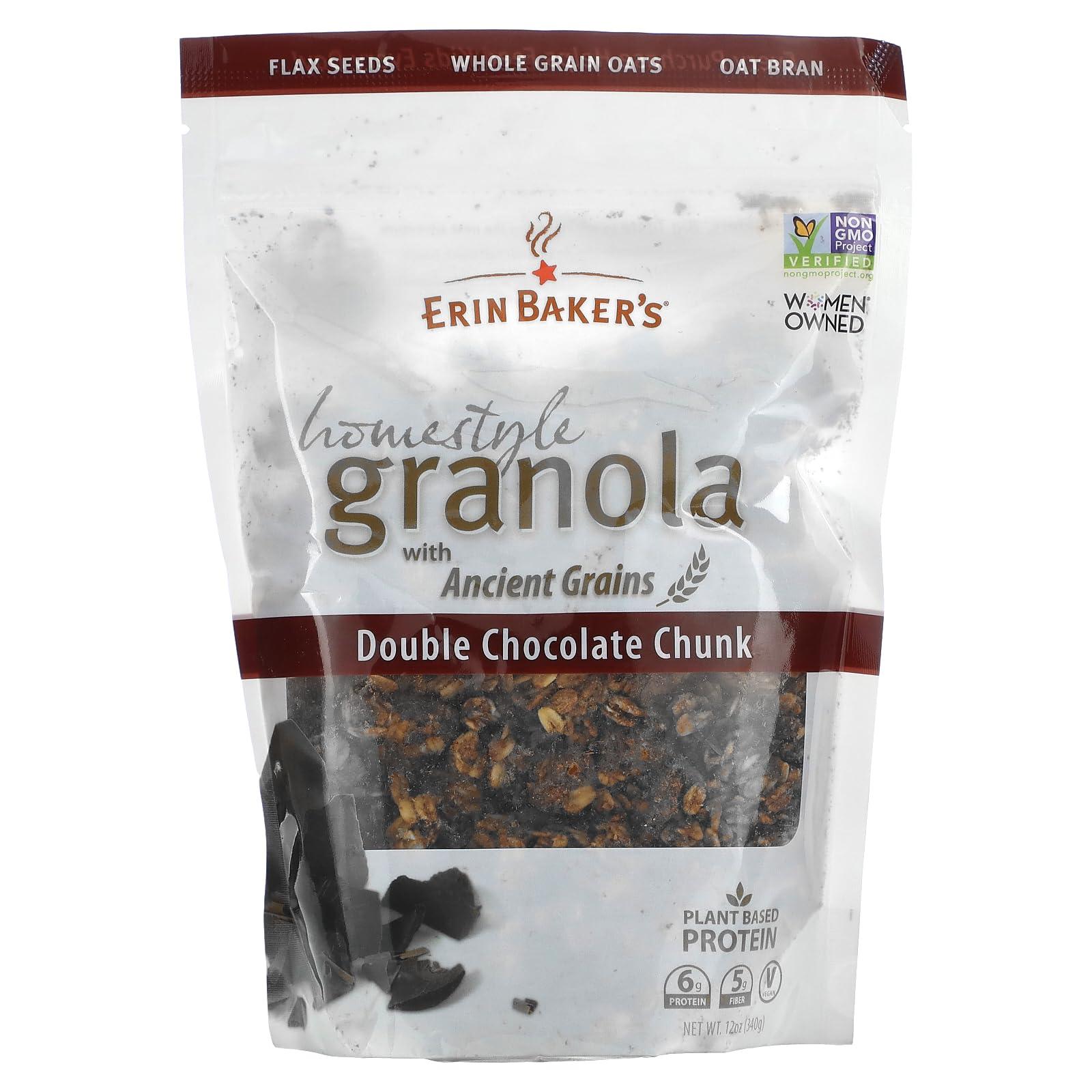 Erin Baker\'s Erin Baker\'s Homestyle Granola Double Chocolate Chunk - 12 oz