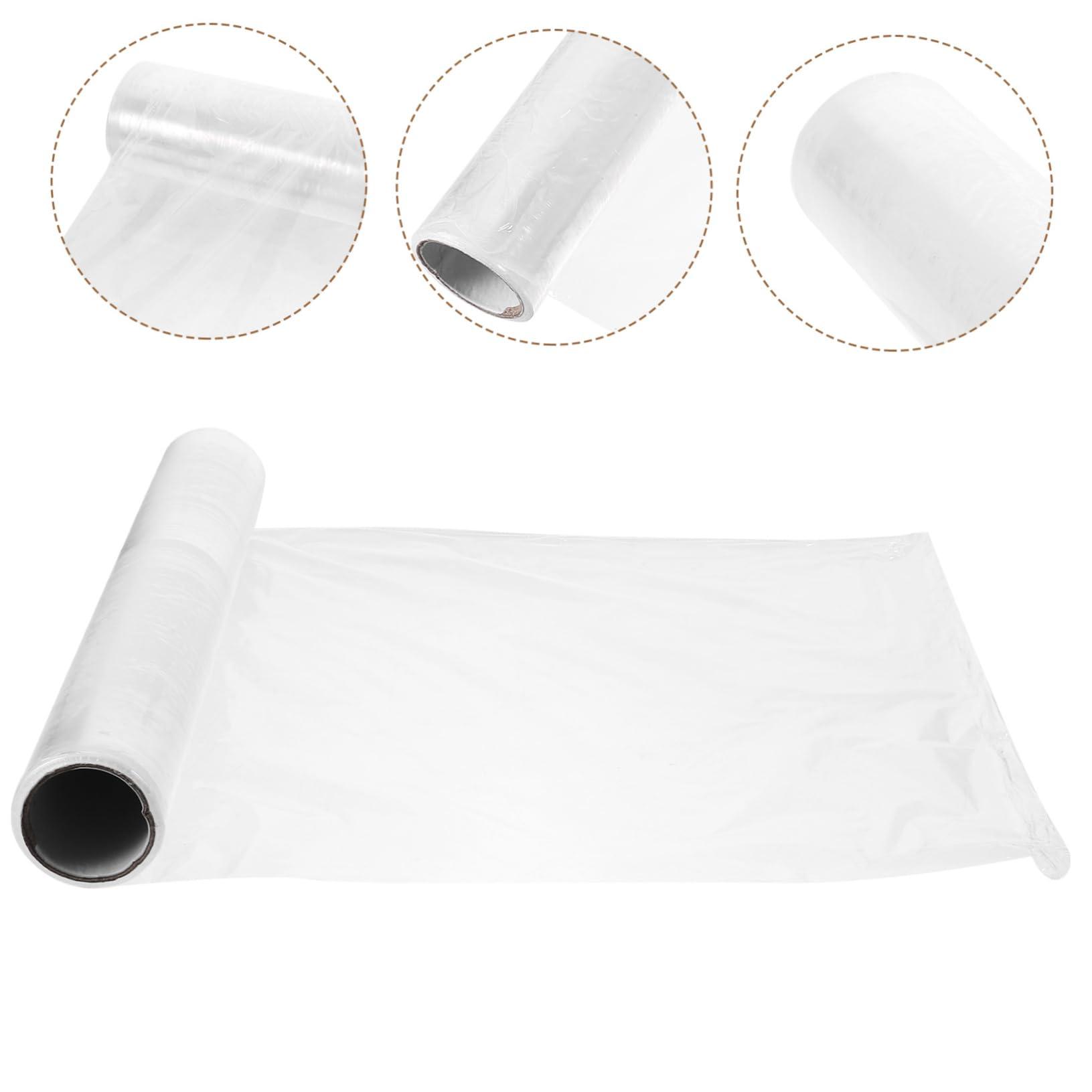 NOLITOY NOLITOY 1 Roll Film for Food Packing Paper Food Preservation Cling Food-grade Cling Film Kitchen Food Keeping Cling Fresh Keeping Cling Film Storage Bag Disposable Pvc