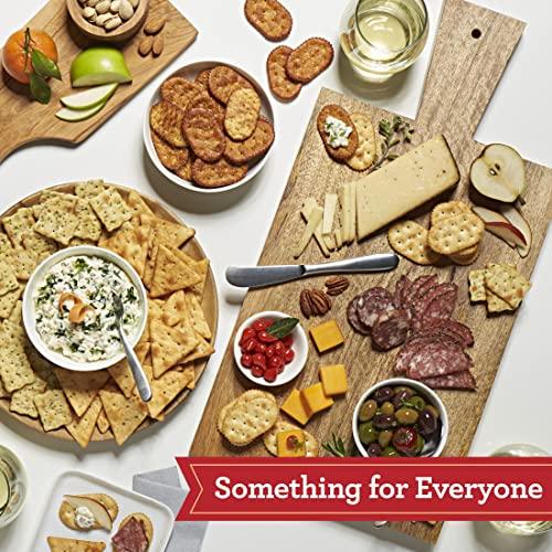 Town House Town House Pita Crackers Oven Baked Crackers, Party Snacks, Mediterranean Herb, 9.5oz Box (1 Box)