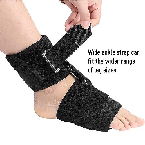 oiakus oiakus Foot Drop Corrector, AFO Ankle Orthosis Splint Support, Pain Relie Foot Drop Orthosis Corrector Adjustable Foot Drop Brace Assist Strap For Improved Walking Gait