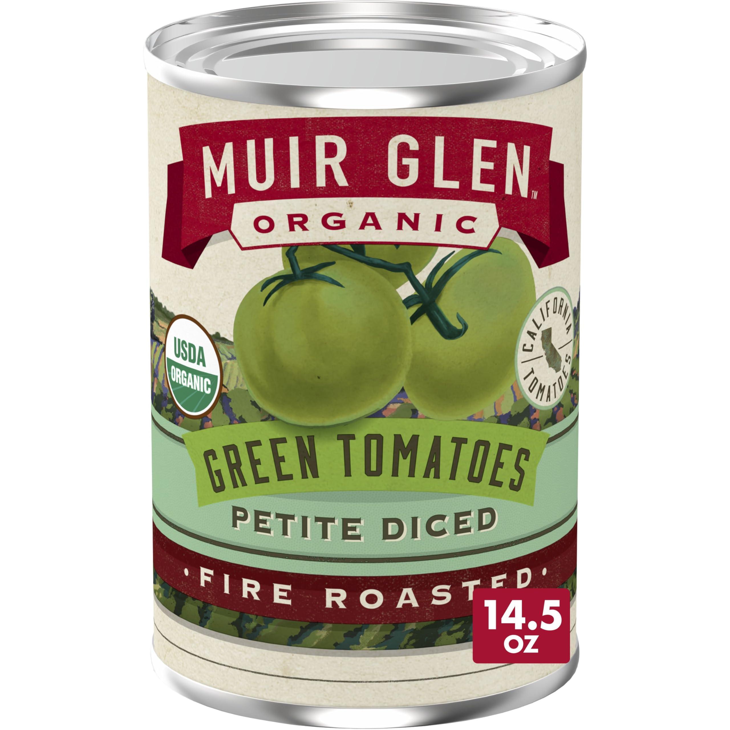 Muir Glen Muir Glen Organic Petite Diced Fire Roasted Green Tomatoes, 14.5 oz