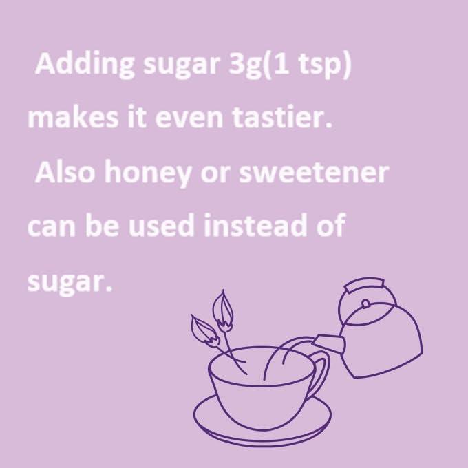 Tea Boutique Sweet Sakura_Tea, Blooming Sakura Flower Tea, Freshly-nipped cherry blossoms, 4 Sachets