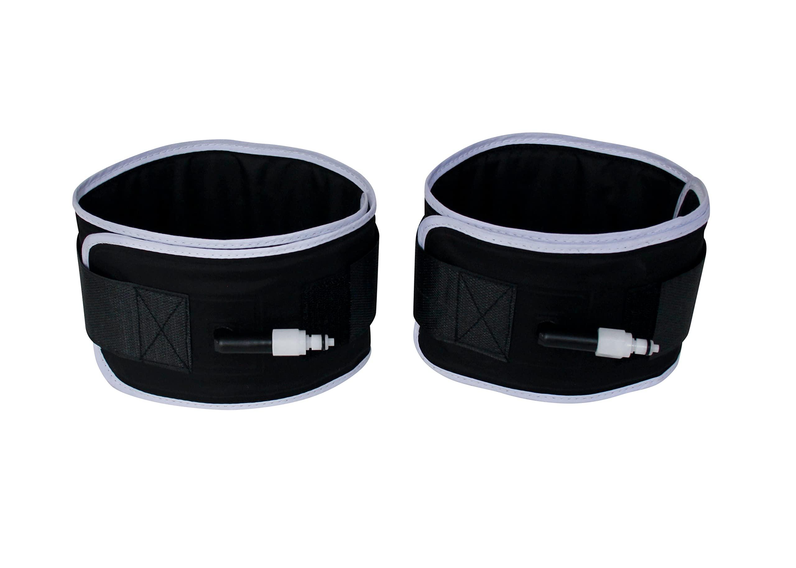 BFR Therapy Blood Flow Restriction Cuffs (BFR) Training Therapy Occlusion Restriction Cuffs with mmHg Monitor and Pump