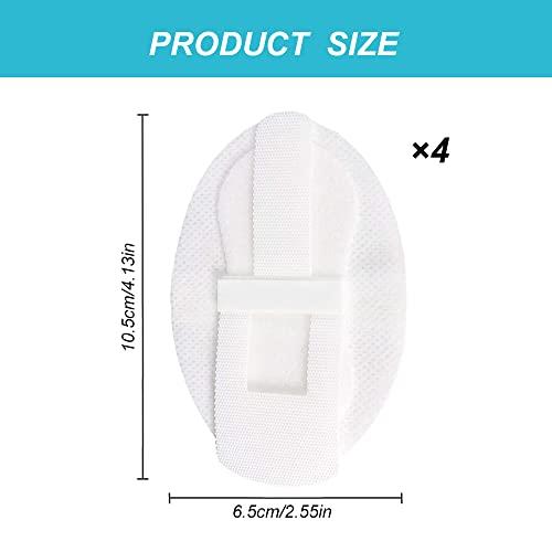Chihutown 4 Pack Catheter Stabilization Device Tape, Catheter Tube Holder Adhesive, Foley Catheter Fixing Sticker, Catheter Securement Adhesive