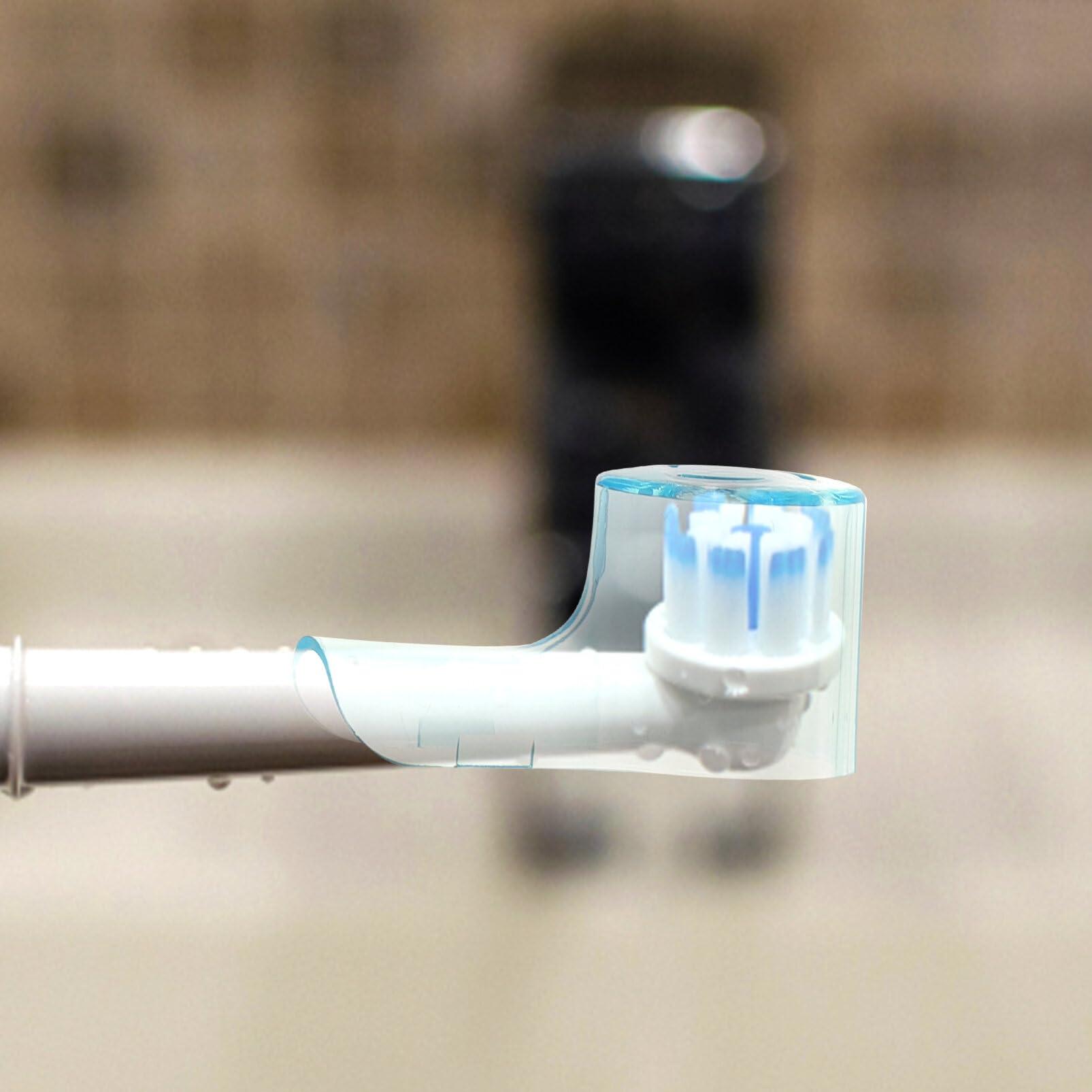 Healifty 6pcs Electric Toothbrush Head Cover Covers for Electric Toothbrush Travel Toothbrush Covering Covers Caps Electric Toothbrush Caps Toothbrush Caps for Travel Toothbrush Dust Caps