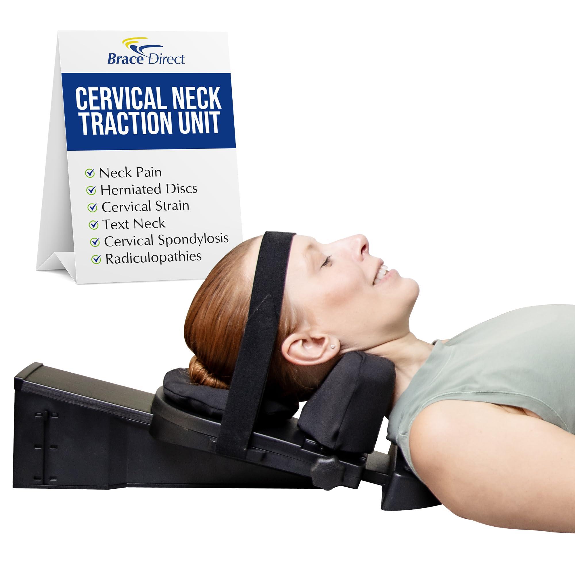 Brace Direct Brace Direct Cervical Traction Unit - Professional Grade Neck Care for Home Use
