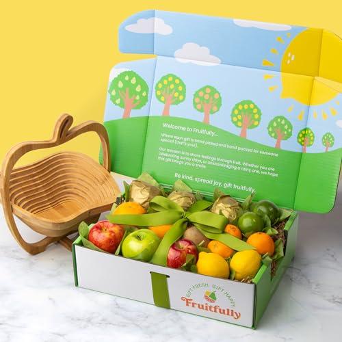 A Gift Inside Fresh Fruit Bowl Gift Box by Fruitfully