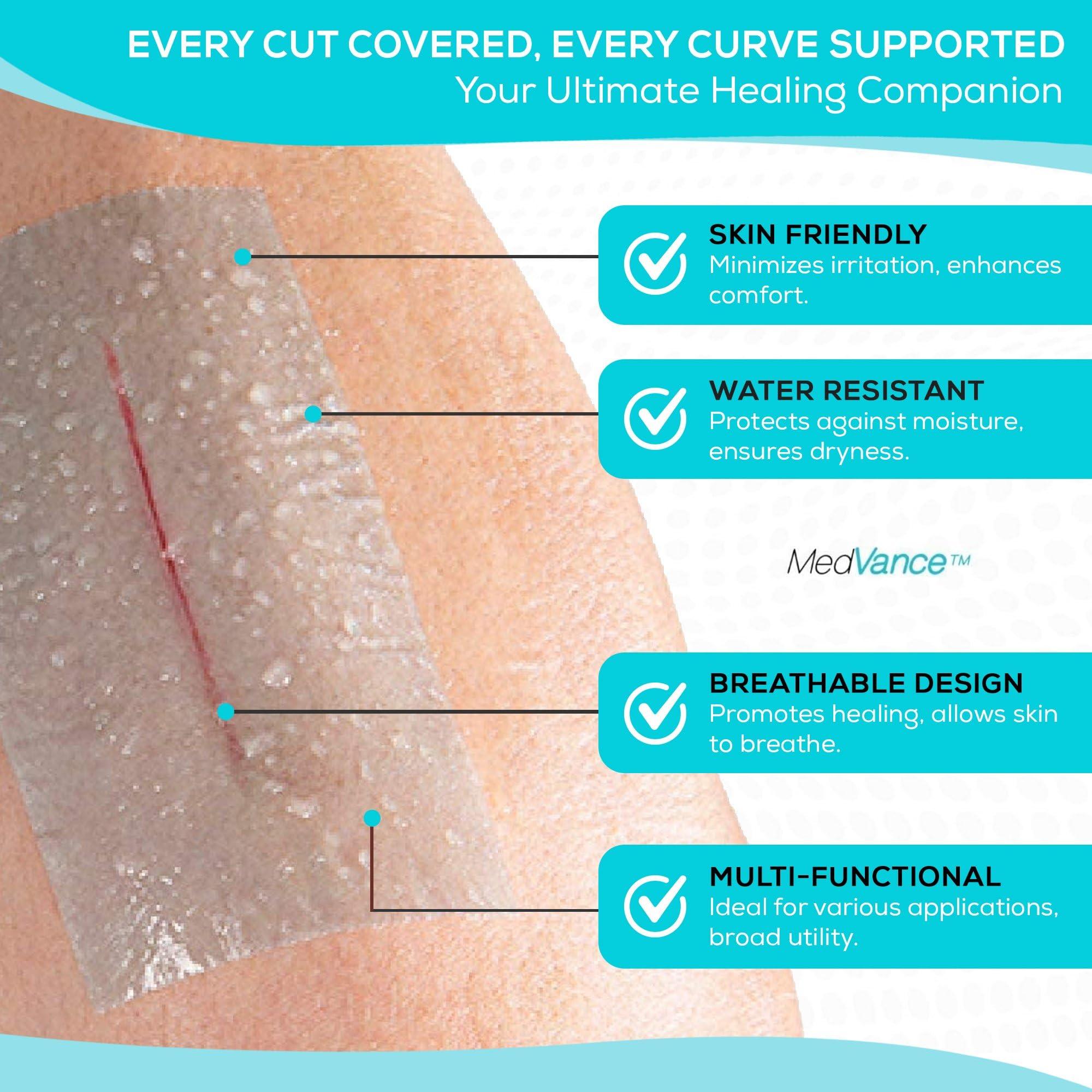 MedVance MedVance Silicone Tape 2\" Wide Soft with Perforation and Cuttable (3 Pack, 5 Yards)